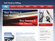 Tablet Screenshot of bellbilling.com